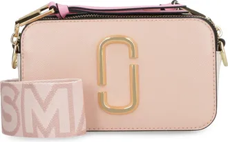 Marc Jacobs Womens Leather Camera Bag The Snapshot Rose Multi Cow Hide Shoulder