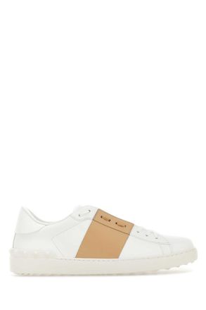 Valentino Garavani White Leather Sneakers