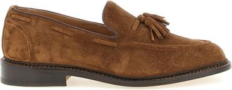 Trickers Brown Solid Elton Loafers