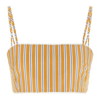 Andamane Carrie Top - female - Andamane - Sleeveless Tops - Yellow - S - Tops