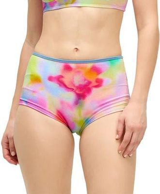 Seea Flor Bikini Bottom - Womens in Floral Haze (Boucle) at Nordstrom, Size X-Small
