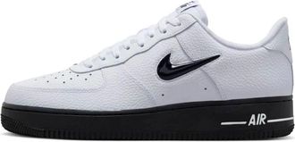Nike Air Force 1 07 Low Jewel - unisex - Skateschoenen - Grijs - 45 1/2 EU - Leer - Fitness