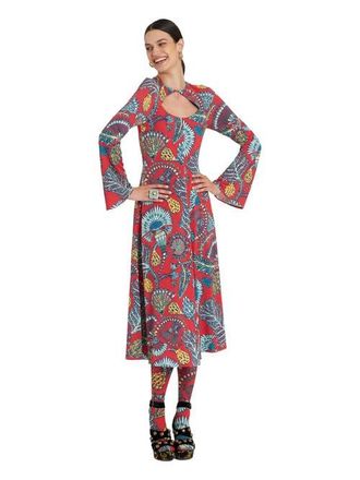 La DoubleJ Farfalla Dress Sicomore Red at Nordstrom, Size X-Small