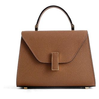 Valextra Handbags, female, Brown, ONE SIZE, Iside Crossbody Micro Bag
