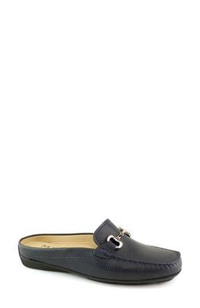 Marc Joseph New York Ocean Drive Mule in Navy Grainy at Nordstrom Rack, Size 6.5