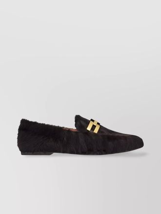 Aquazzura leather loafers