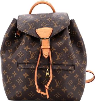 Louis Vuitton Montsouris NM Monogram Canvas PM backpack - Marrone