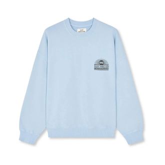 Mads Norgaard Hoodies & sweatvesten, Dames, Blauw, S, Katoen, Atli Sweatshirt
