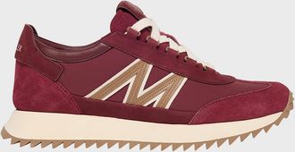 Moncler Pacey2 Suede and Nubuck Low-Top Sneakers