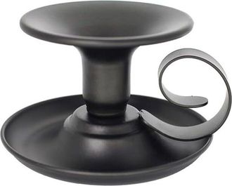 OEM 1 Portavelas De Metal Retro Sencillo Para Mesa, Fiesta, Boda, Navidad, Decoraci&oacute;n Del Hogar (negro)