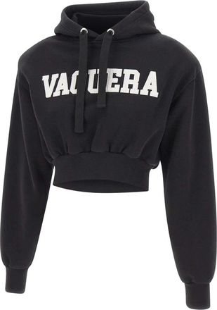 Vaquera Twisted Hoodie - Dames - Hoodies - Zwart - XS - Katoen - Hoodies & sweatvesten