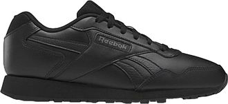 Reebok Heren Glide Leren Trainers (Zwart)