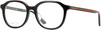 Gucci Unisex Black Browline Eyeglass Frames GG0932OA 001