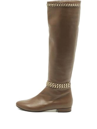 Le Silla Le Silla leather knee-high boots - Brown