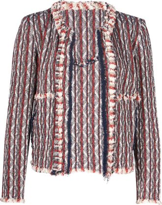 Iro Iro Inland Tweed Jacket in Multicolor Cotton
