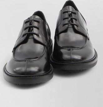 Saint Laurent derby lino lace up leather shoes