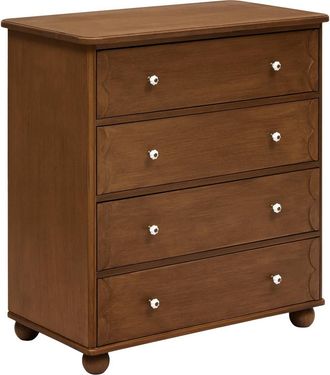 Atmosphera C&oacute;moda Mona Rectangular De 45 X 80 Cm Con 4 Cajones, Color Marr&oacute;n - Atmosphera Cr&eacute;ateur DInt&eacute;rieur