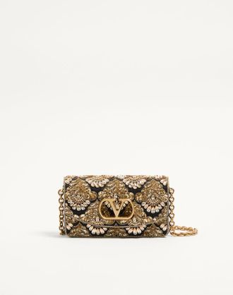 Valentino Garavani Clutch Piccola Valentino Garavani Vain Ricamata Donna MULTICOLOR UNI
