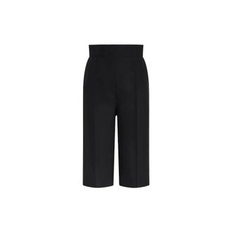 Khaite Long Shorts, female, Black, Size: 2XS Short Khaite E26