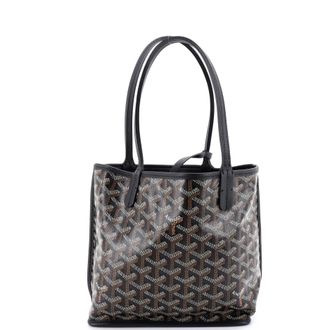 Goyard Anjou Reversible Tote Coated Canvas Mini