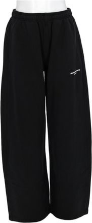 Alexander Wang Black Loose Cropped Cotton Pants