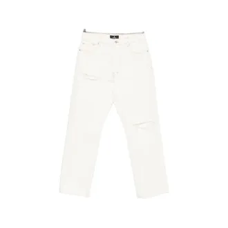 Represent Heaton Distressed Straight-leg Jeans