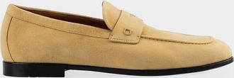 Ferragamo Men & apos;s Tiberio Suede Penny Loafers