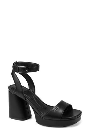 DKNY Scotia Ankle Strap Sandal in Black. at Nordstrom, Size 6.5