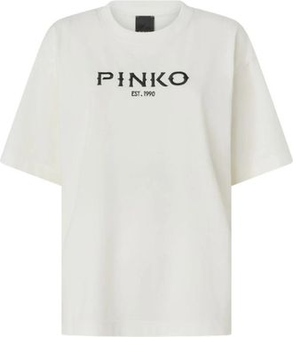 Pinko T-Shirts - Dames - T-shirts - Wit - XS - Tops