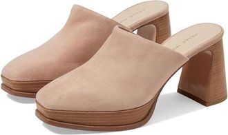 Pelle Moda Pelle Moda Dilani Mule Womens Blush Leather Platform Sandals HTAT1117