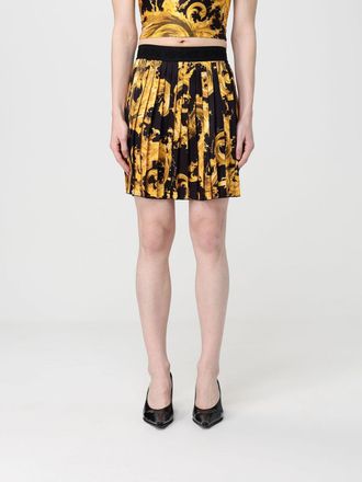 Versace Jeans Couture Gonna plissettata Versace Jeans Couture in cr&ecirc;pe