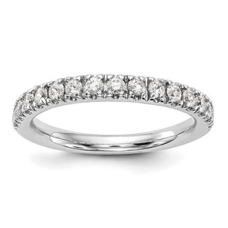 Diamond2Deal 14k Gold Lab Grown Diamond Wedding Band Ring 1/2Ct Clarity- VS Color- D-E
