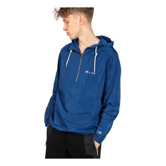 Champion Hombre, Chaquetas, Azul, Talla: 2XL