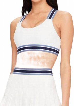 The Upside Bounce Anna Bra In White