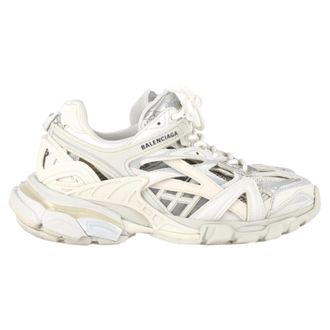 Balenciaga Balenciaga Track.2 Sneakers in wit en grijs polyurethaan