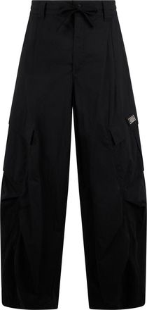 Dolce & Gabbana Black Loose Cargo Pants