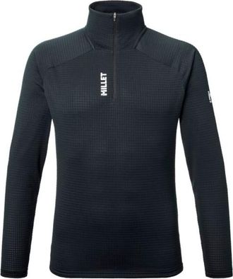 Millet Parmelan Light Fleece Pullover Fleecejacke f&uuml;r Herren | schwarz/blau