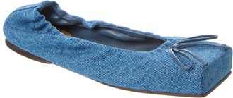 Jacquemus La Casa Denim Ballet Flat