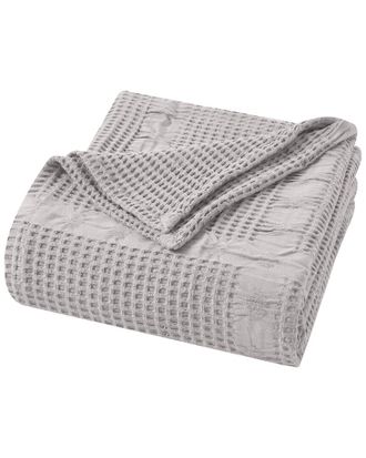 Superior Mai Geometric Waffle Medium Weight Blanket