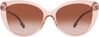 Burberry Brown Gradient Cat Eye Ladies Sunglasses BE4407 408813 54