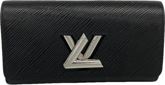 Louis Vuitton Noir Long Wallet (Bi-Fold) (Pre-Owned)