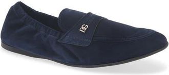 Dolce & Gabbana Suede Loafer in Tono Blu at Nordstrom, Size 44