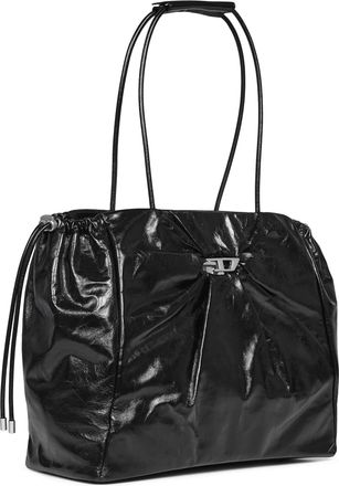 Diesel Scrunch-D Tote Bag - Black