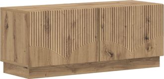 vidaXL Mueble De Tv Roble Artisan Madera De Ingenier&iacute;a Vidaxl