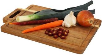 MegaChef 16.5 x 11 Inch Acacia Wood Rectangle Serving Board with Handle at Nordstrom