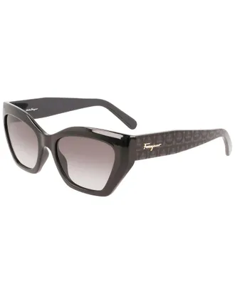 Ferragamo Womens Gancini 54Mm Sunglasses
