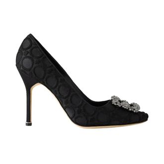 Manolo Blahnik Pumps, female, Black, Size: 8 1/2 US Hangisi 105