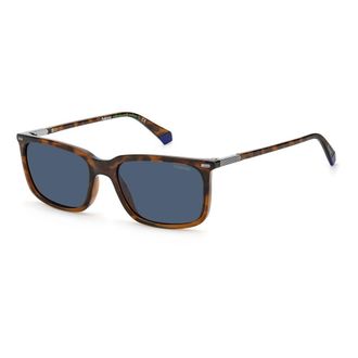 Polaroid Mens Brown Resin Sunglasses - One Size
