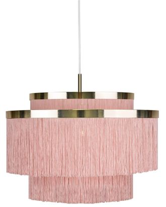 Globen Lighting Pendellampe Frans &oslash; 52/ H 39 cm - Rosa