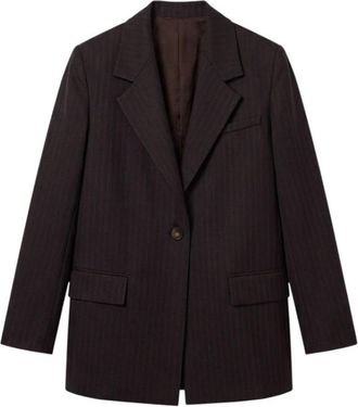 Margaux Lonnberg Norton Blazer - Dames - Blazers - Bruin - M - Wol - Jassen